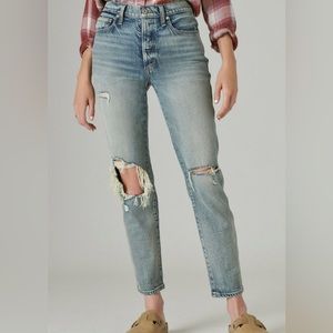 Lucky Brand High Rise Mom Jean